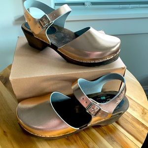New! Lotta From Stockholm Rose Clogs - 39 8-8.5